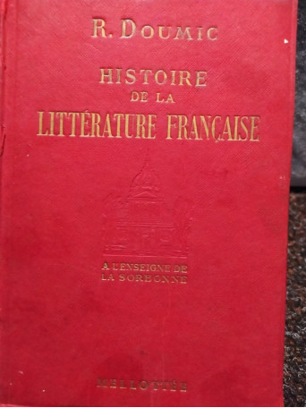 Histoire de la litterature francaise