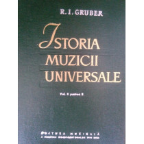 Istoria muzicii universale, vol. II, partea II