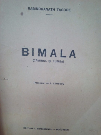 Bimala (caminul si lumea)