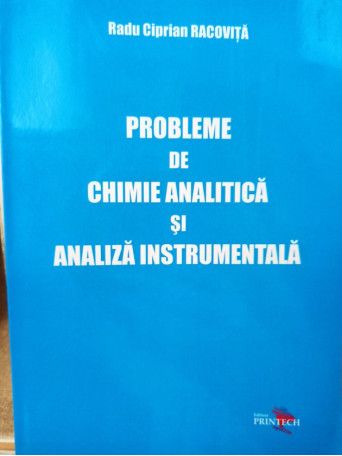 Probleme de chimie analitica si analiza instrumentala