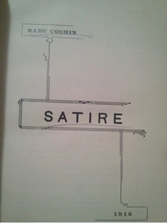 Satire, editia I