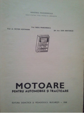 Motoare pentru automobile si tractoare