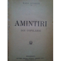 Amintiri din copilarie