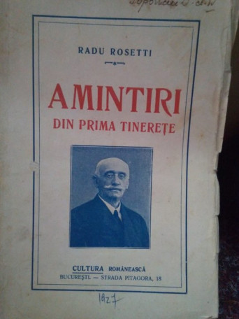 Amintiri din prima tinerete