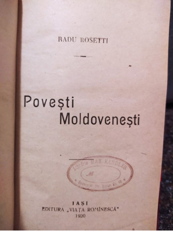 Povesti moldovenesti