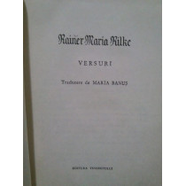 Maria Rilke - Versuri