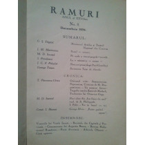 Ramuri - Revista literara anul al XXVI-lea, nr. 8, Decembrie 1934