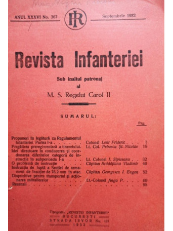 Revista Infanteriei