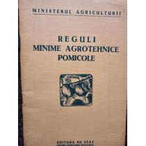 Reguli minime agrotehnice pomicole