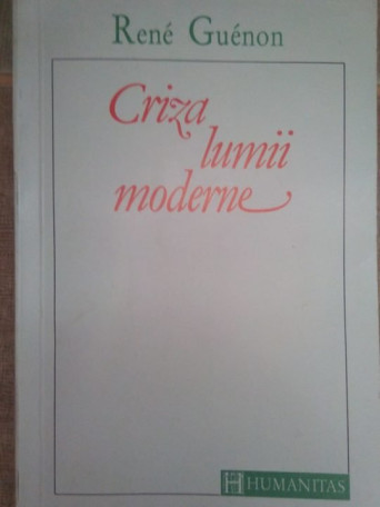 Criza lumii moderne