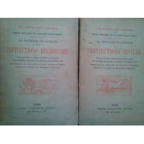 Les institutions de l'antiquite, 2 vol.