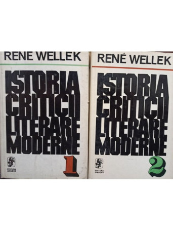 Istoria criticii literare moderne, 2 vol.