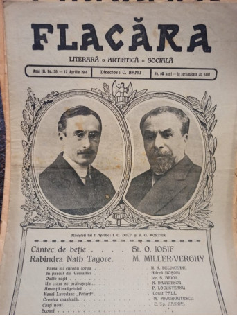 Revista Flacara, anul III, nr. 26, 12 Aprilie 1914