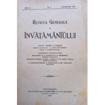 Revista generala a invatamantului, anul II, nr. 5, 1 decembrie 1906