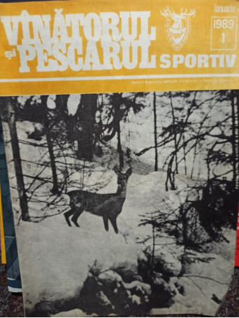 Revista Vanatorul si pescarul sportiv, nr. 1 - Ianuarie 1989