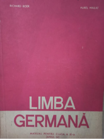 Limba germana. Manual pentru clasa a XIa (anul IV)