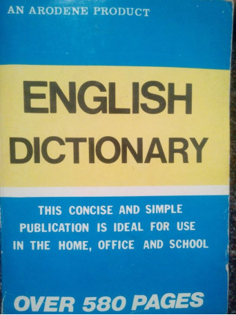 English dictionary