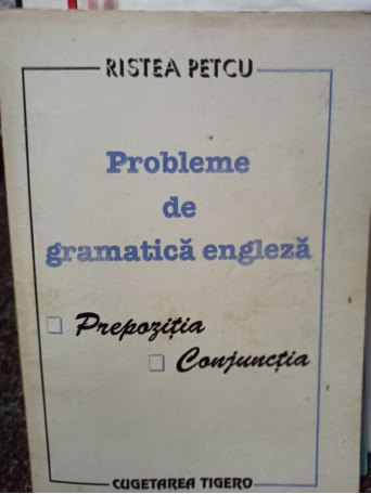 Probleme de gramatica engleza