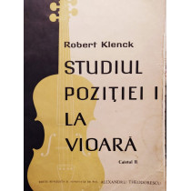 Studiul pozitiei I la vioara