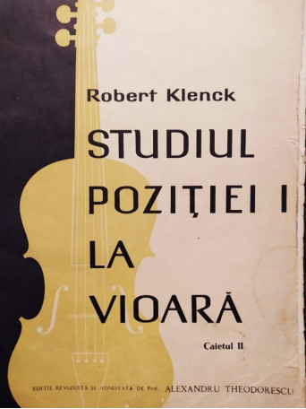 Studiul pozitiei I la vioara