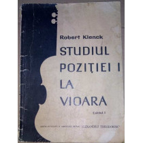 Studiul pozitiei I la vioara caietul 1