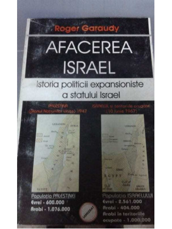 Afacerea israel Istoria politicii expansioniste a statului Israel