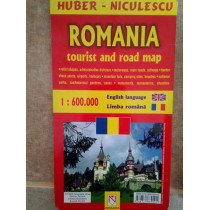 Romania harta turistica si rutiera