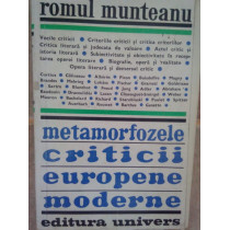 Metamorfozele criticii europene moderne