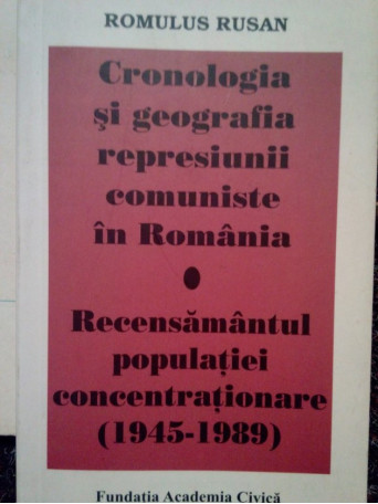 Cronologia si geografia represiunii comuniste in Romania