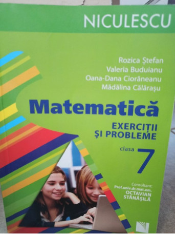 Rozica Stefan - Matematica. Exercitii si probleme clasa a 7-a - 2015 - Brosata