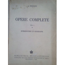 Opere complete, vol. I