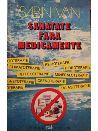 Sanatate fara medicamente