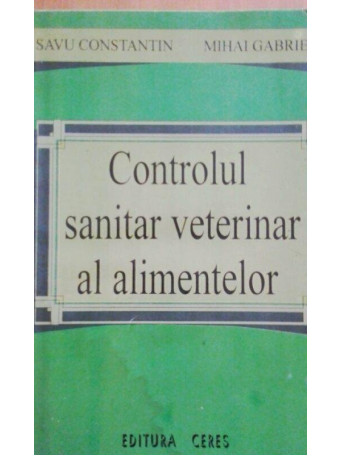 Controlul sanitar veterinar al alimentelor