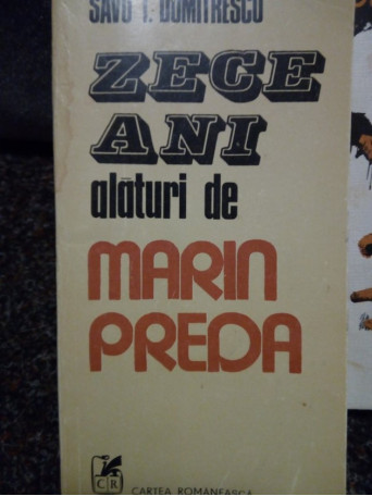 Zece ani alaturi de Marin Preda (dedicatie)