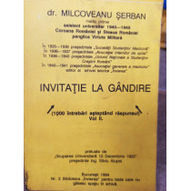 Invitatie la gandire, vol. II