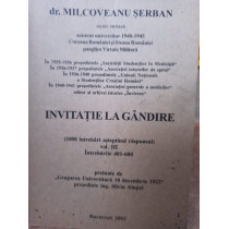 Invitatie la gandire, vol. III