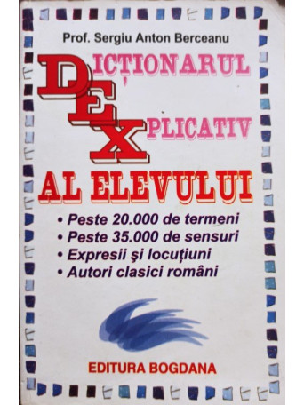 Dictionarul explicativ al elevului