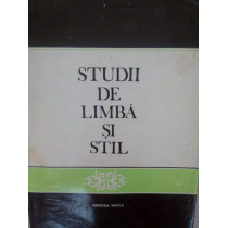 Studii de limba si stil