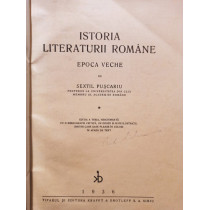 Istoria literaturii romane