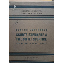 Scurta expunere a filozofiei sceptice