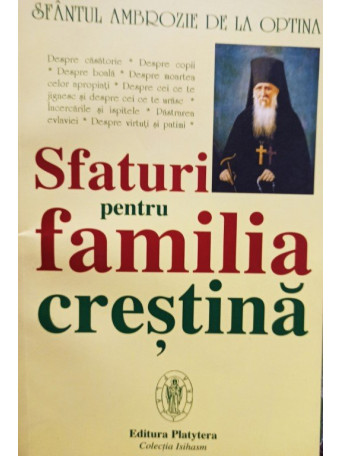 Sfaturi pentru familia crestina