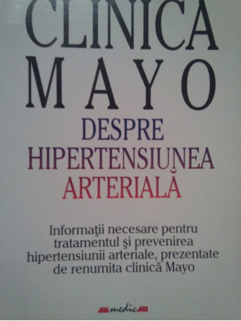 Clinica Mayo despre hipertensiunea arteriala