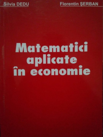 Matematici aplicate in economie