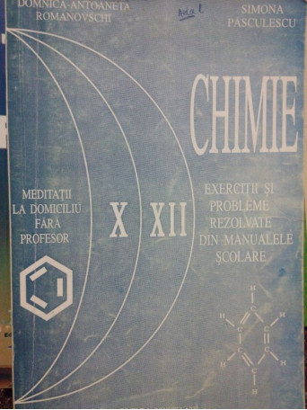 Chimie. Exercitii si probleme rezolvate din manualele scolare