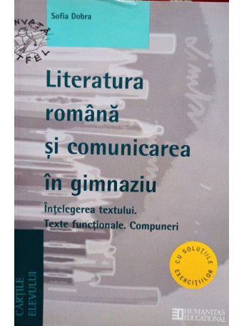 Literatura romana si comunicarea in gimnaziu