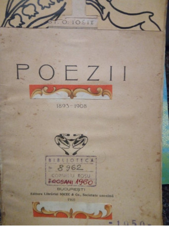 Poezii 1893 1908