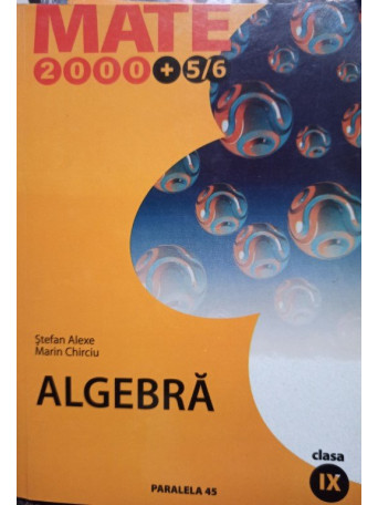 Algebra, clasa IX