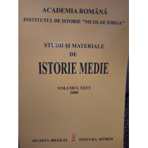 Studii si materiale de istorie medie, volumul XXVI