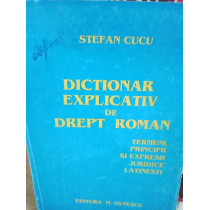 Dictionar explicativ de drept roman