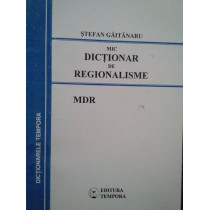 Mic dictionar de regionalisme